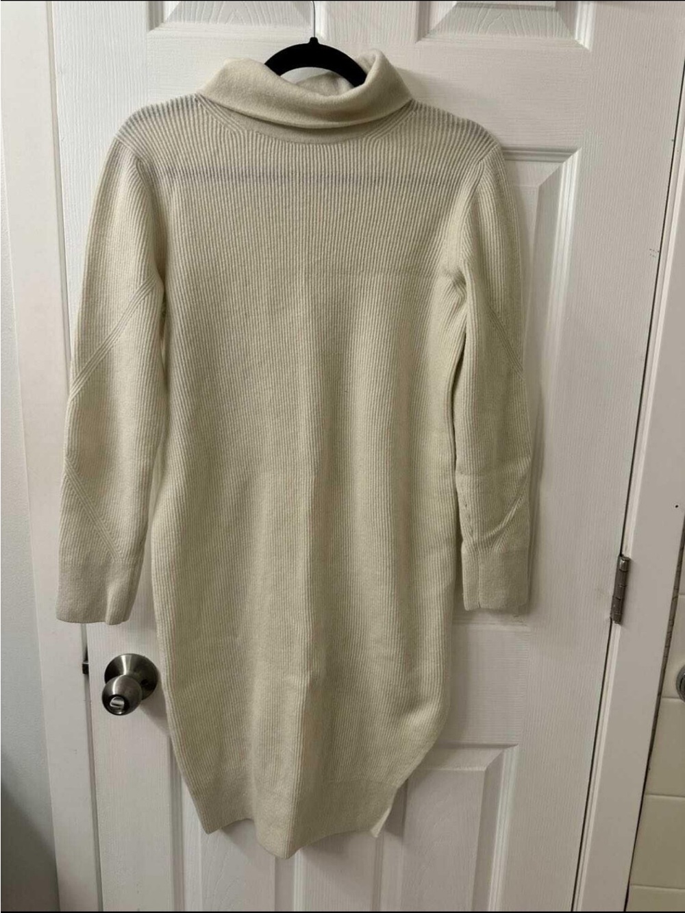 All Saints Cream Sweater Dress